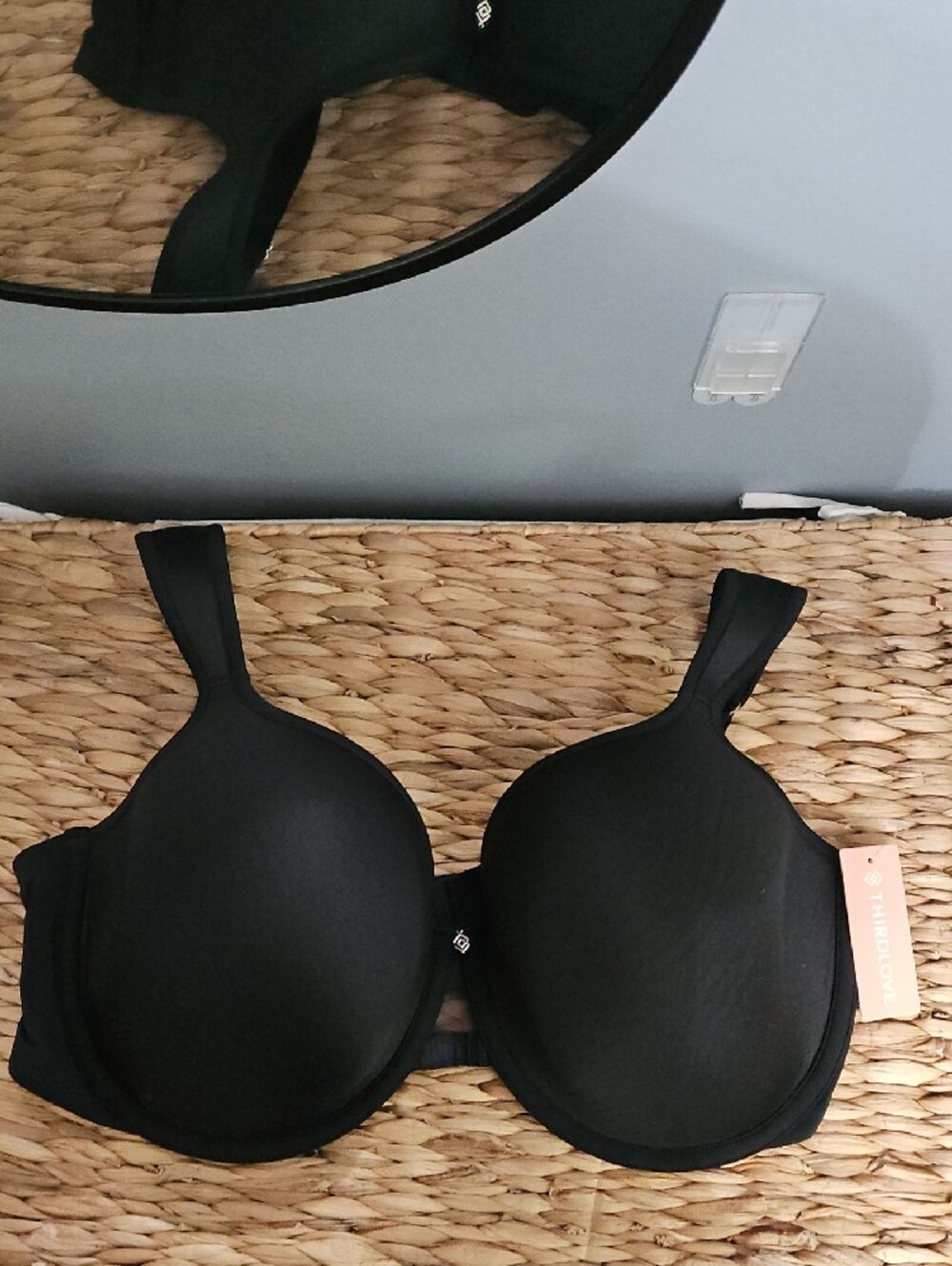 ThirdLove Black Smooth Full-Coverage Bra